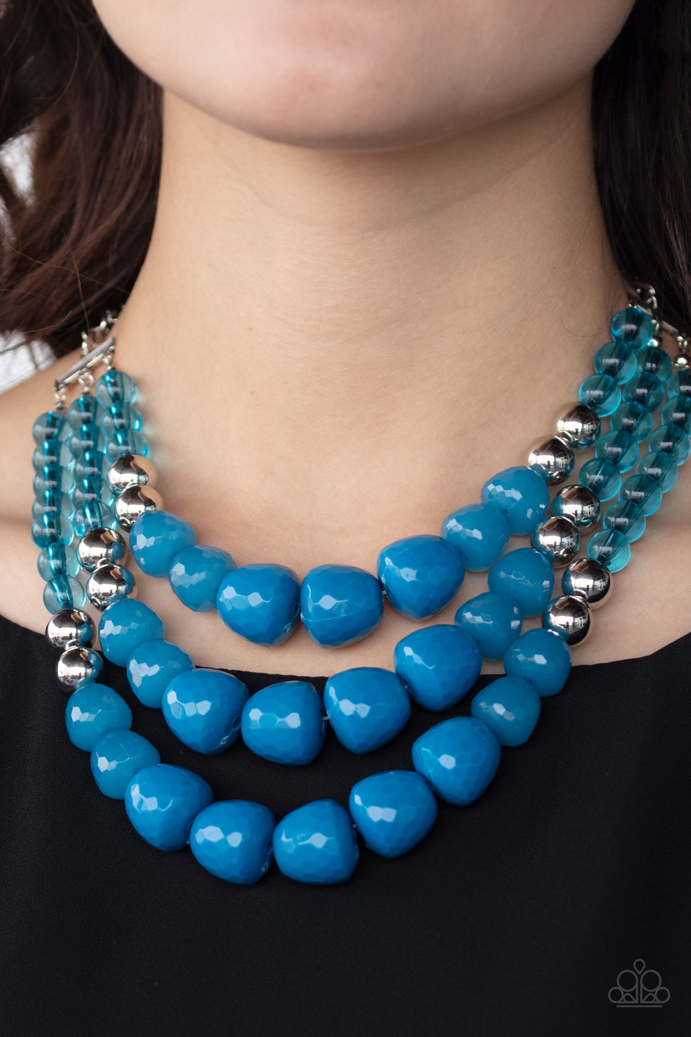 Paparazzi Necklace - Forbidden Fruit - Blue