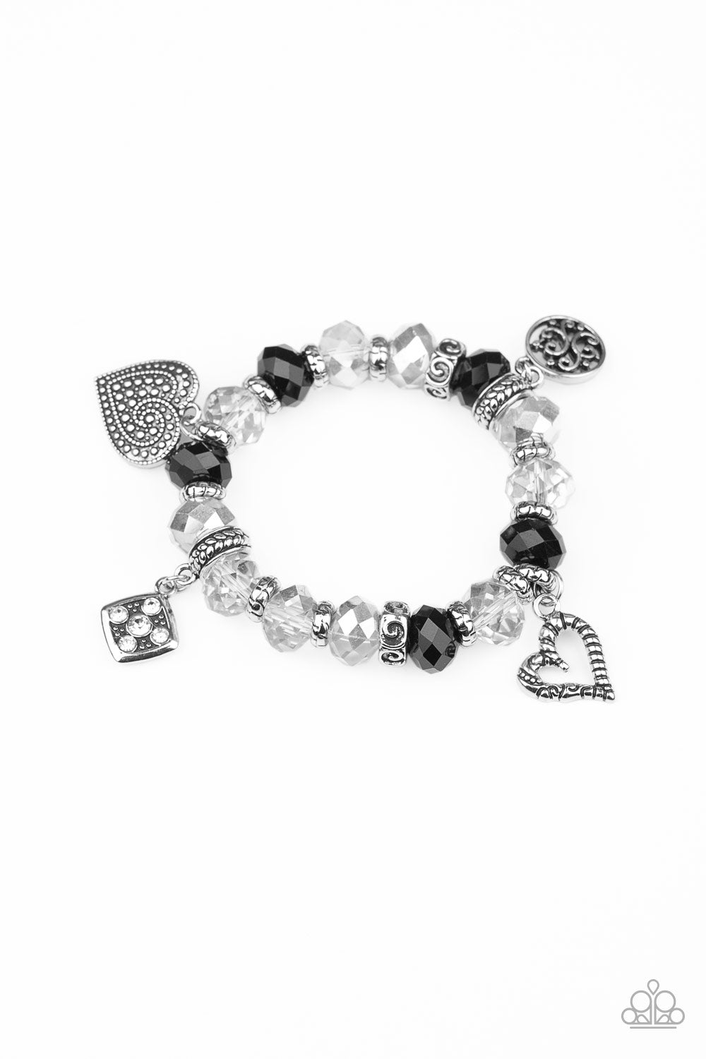 Paparazzi Bracelet - Fabulously Flirty - Black