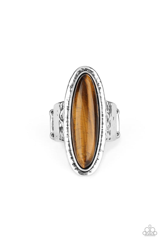 Paparazzi Ring - Stone Mystic - Brown