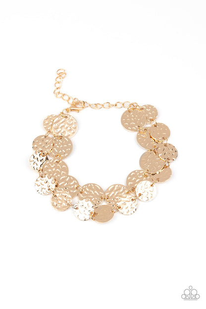 Paparazzi Bracelet - Rooted To The SPOTLIGHT - Gold