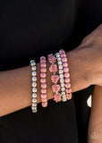Paparazzi Bracelet - Rose Garden Grandeur - Pink
