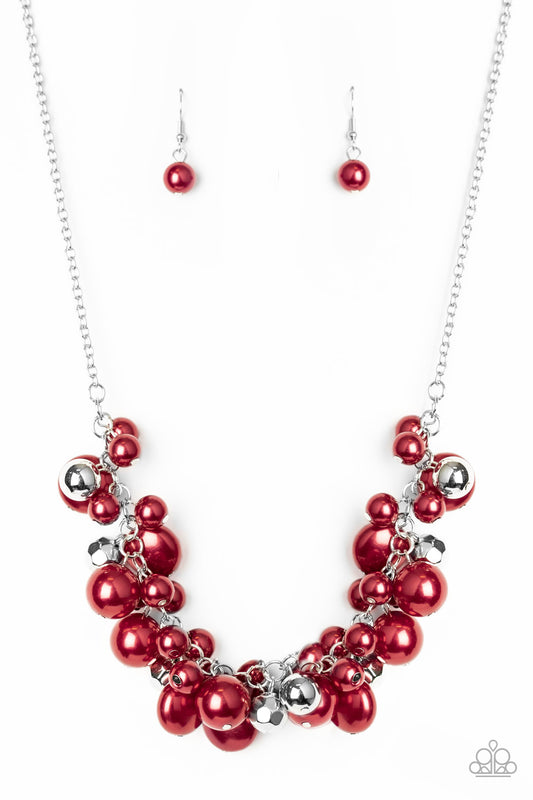 Paparazzi Necklace - Battle of the Bombshells - Red