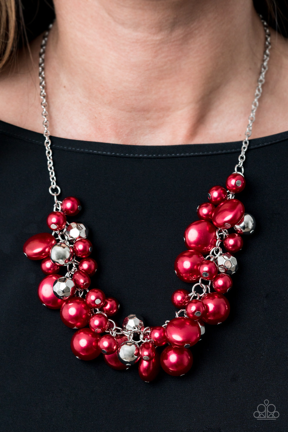 Paparazzi Necklace - Battle of the Bombshells - Red