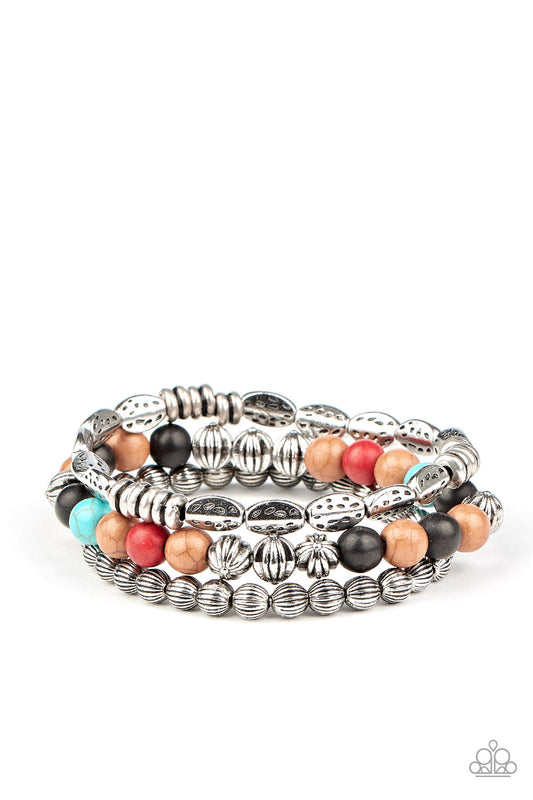 Paparazzi Bracelet - Trail Mix Mecca - Multi