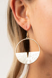 Paparazzi Earrings - Reimagined Refinement - Gold