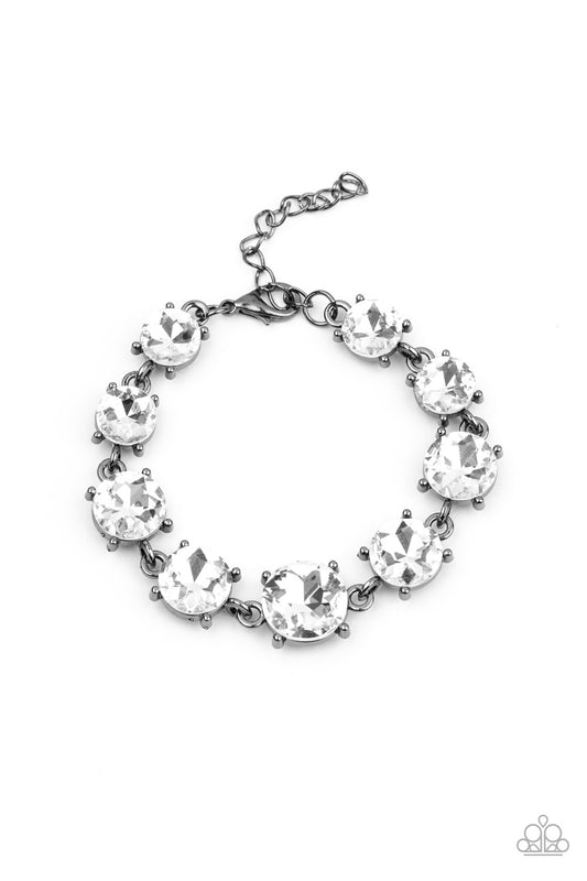 Paparazzi Bracelet - Cant Believe My ICE - Black