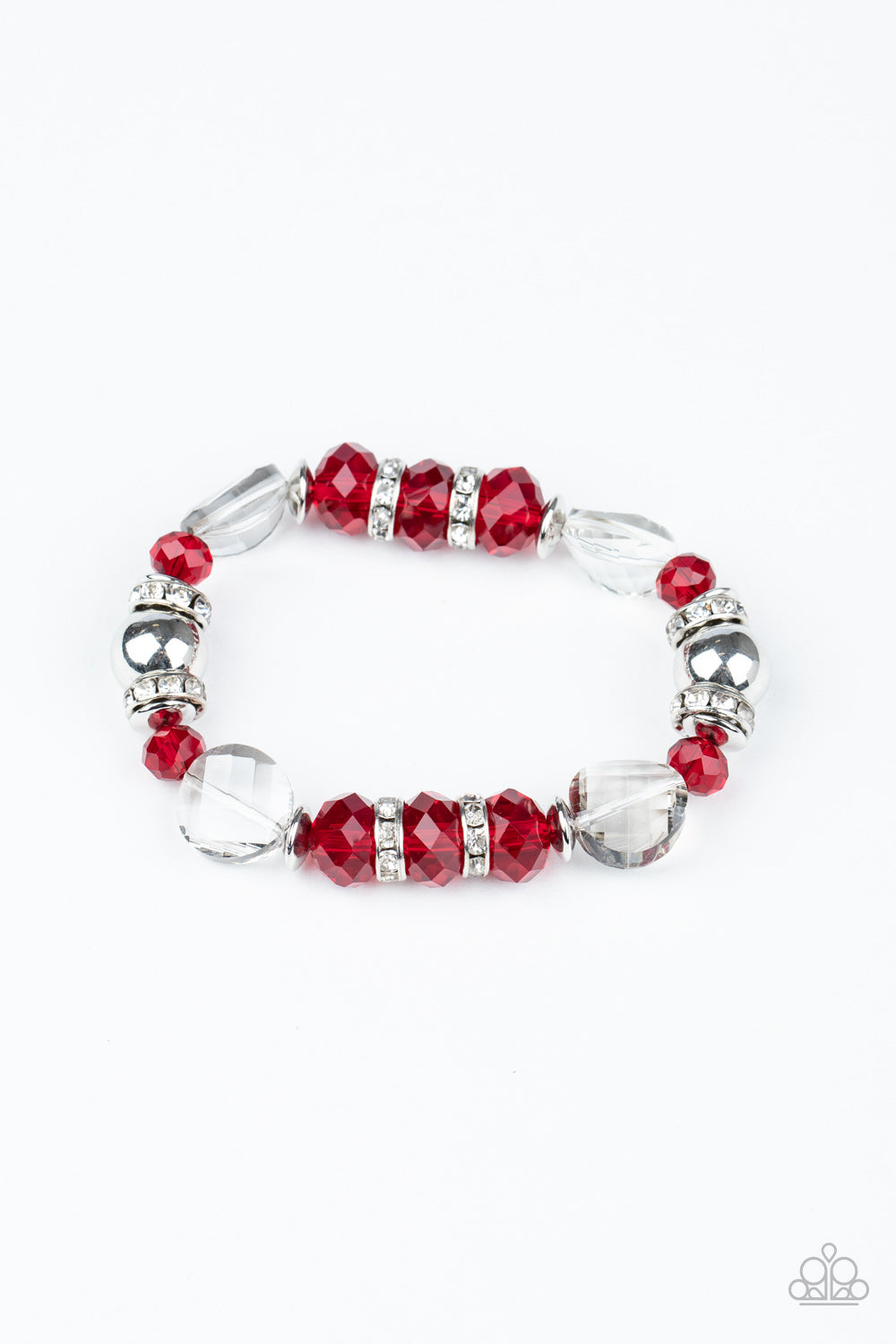 Paparazzi Bracelet - Treat Yourself - Red