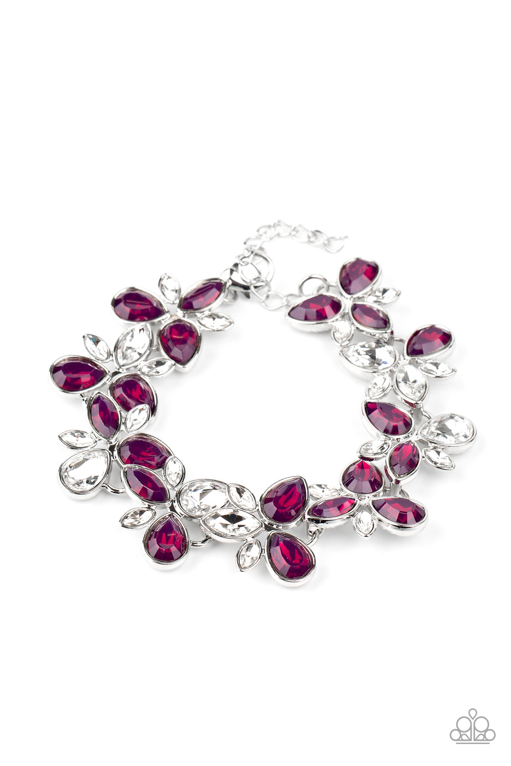 Paparazzi Bracelet - Ice Garden - Purple