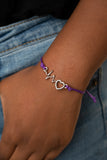 Paparazzi Bracelet - Cardiac Couture - Purple