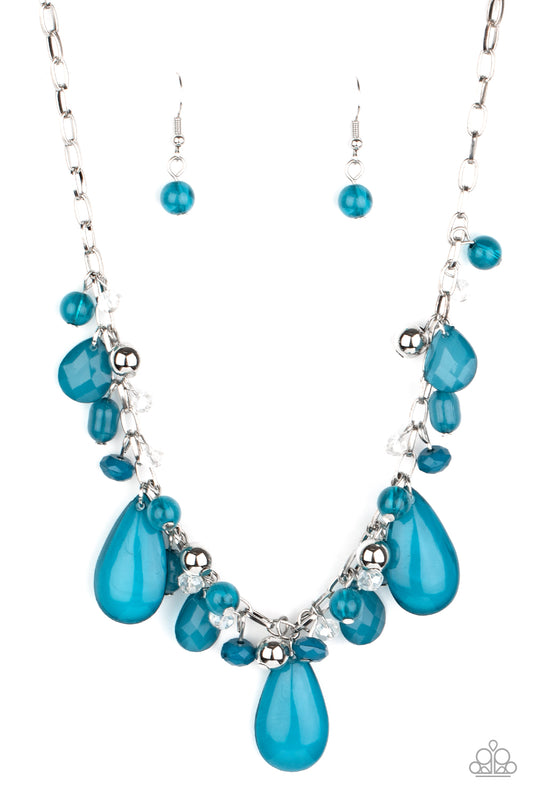 Paparazzi Necklace - Seaside Solstice - Blue