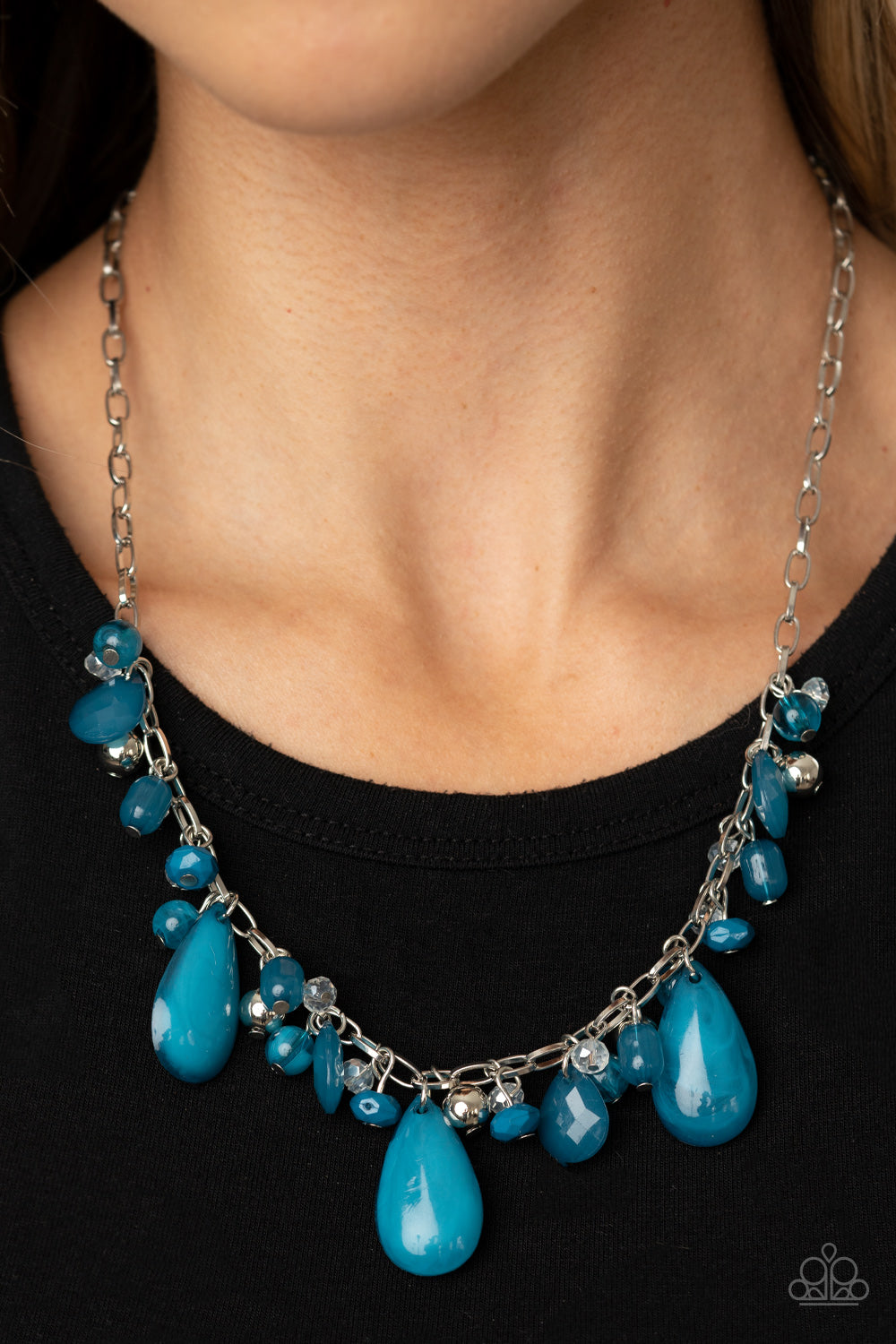 Paparazzi Necklace - Seaside Solstice - Blue