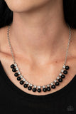 Paparazzi Necklace - Frozen in TIMELESS - Black