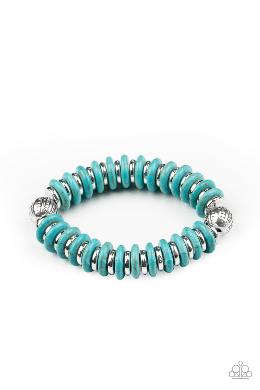 Paparazzi Bracelet - Eco Experience - Blue