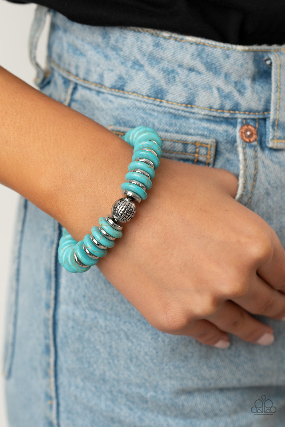 Paparazzi Bracelet - Eco Experience - Blue