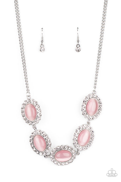 Paparazzi Necklace - A DIVA-ttitude Adjustment - Pink