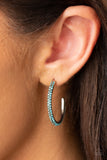 Paparazzi Earrings - Dont Think Twice - Blue