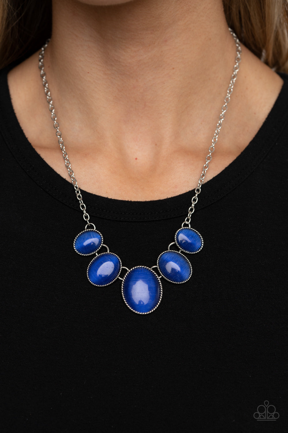 Paparazzi Necklace - One Can Only GLEAM - Blue