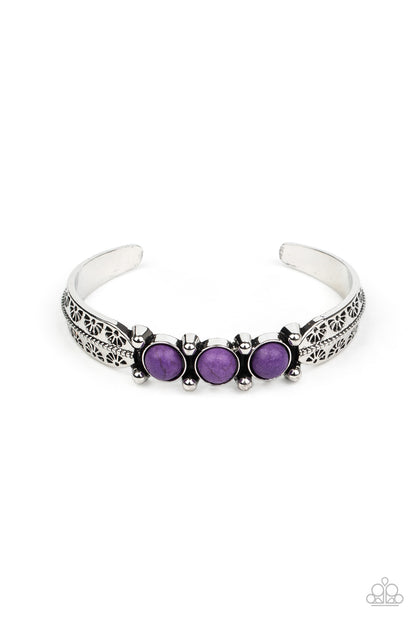 Paparazzi Bracelet - Mojave Glyphs - Purple