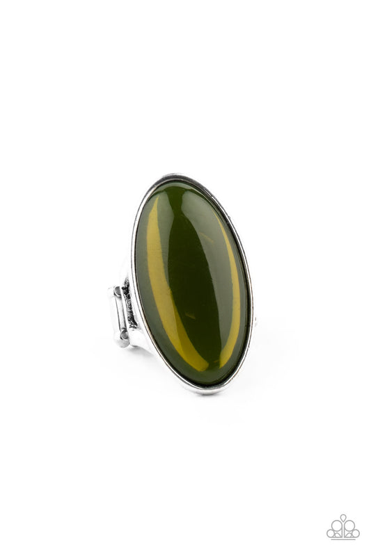 Paparazzi Ring - Mystic Moon - Green