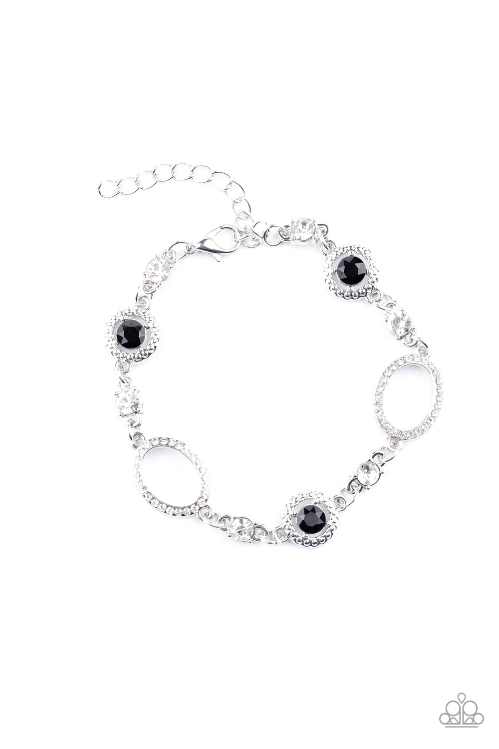 Paparazzi Bracelet - Wedding Day Demure - Black