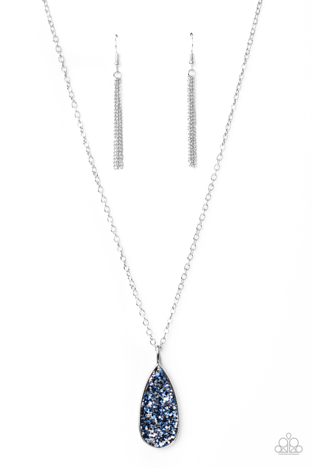 Paparazzi Necklace - Daily Dose of Sparkle - Blue