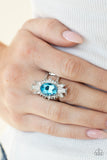 Paparazzi Ring - Icy Icon - Blue