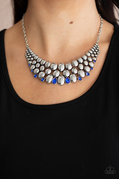 Paparazzi Necklace - Powerhouse Party - Blue