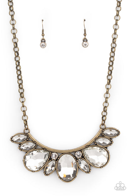 Paparazzi Necklace - Never SLAY Never - Brass