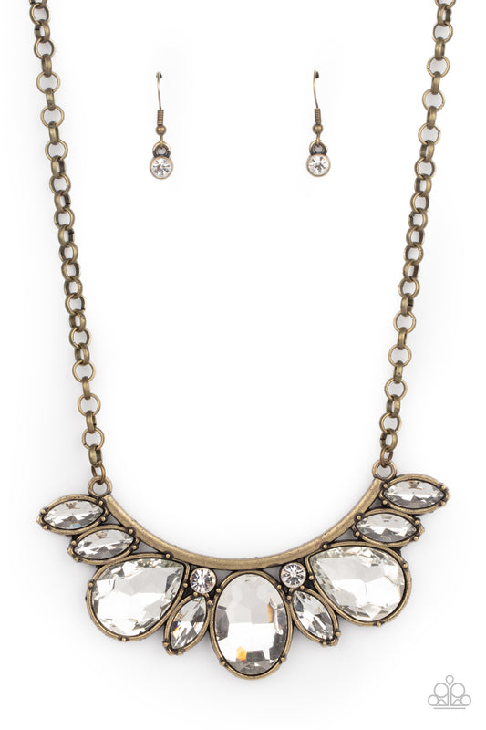 Paparazzi Necklace - Never SLAY Never - Brass