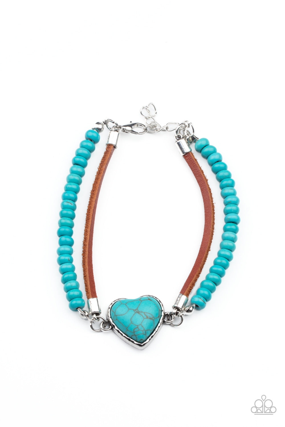 Paparazzi Bracelet - Charmingly Country - Blue