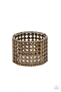 Paparazzi Bracelet - Cool and CONNECTED - Brass