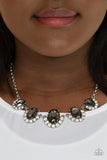 Paparazzi Necklace - The Queen Demands It - Silver