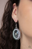 Paparazzi Earrings - Glacial Gardens - Silver
