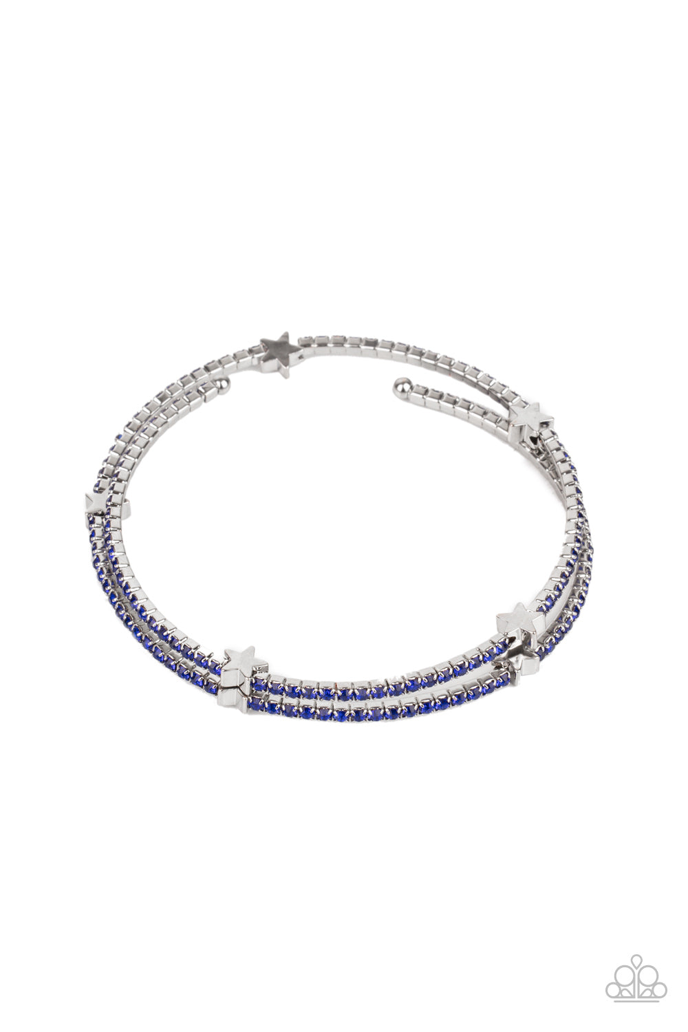 Paparazzi Bracelet - Let Freedom BLING - Blue