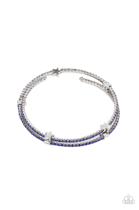 Paparazzi Bracelet - Let Freedom BLING - Blue