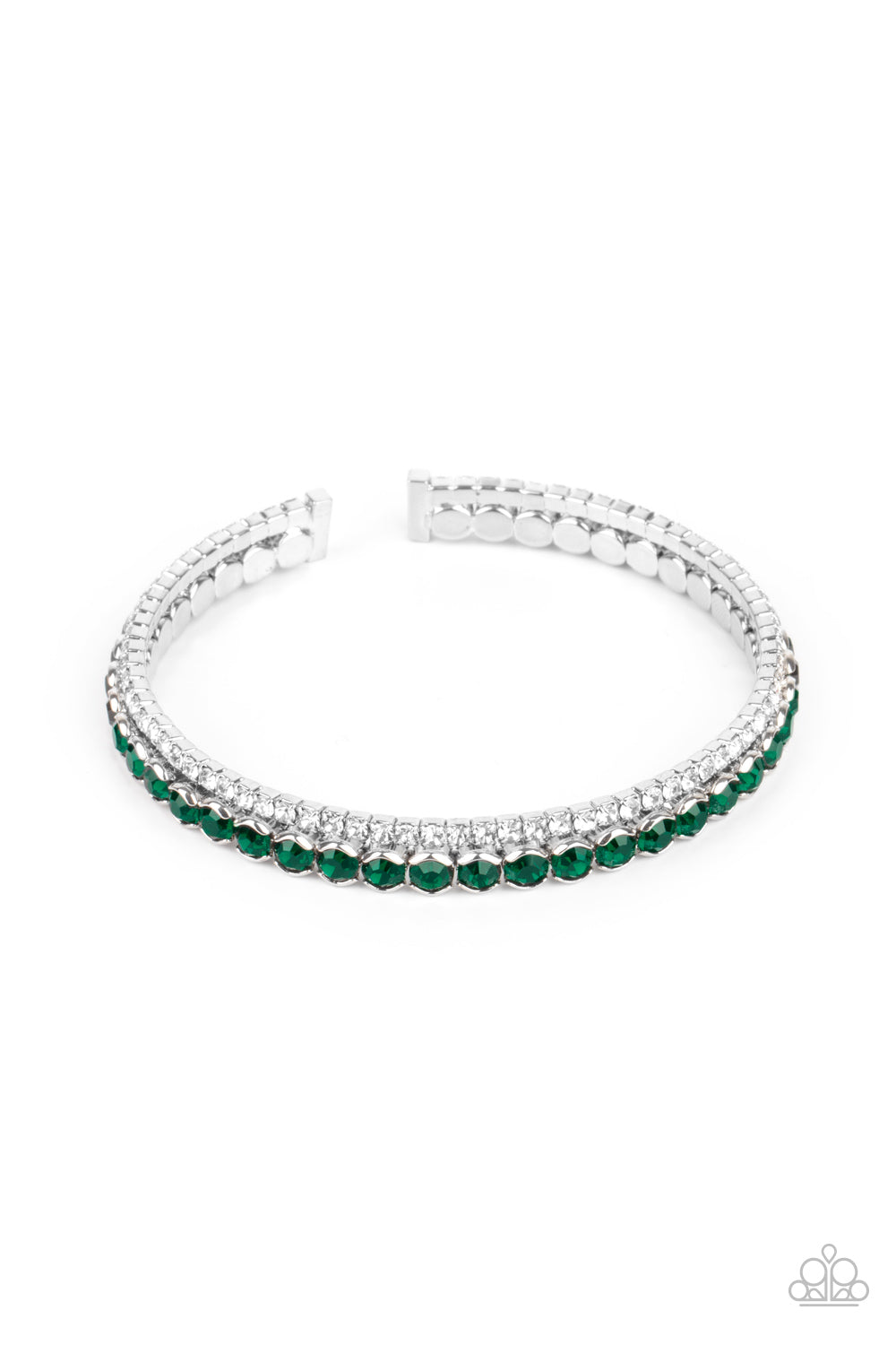 Paparazzi Bracelet - Fairytale Sparkle - Green