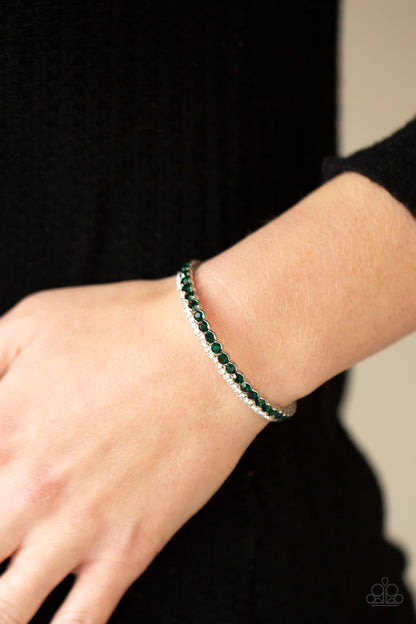 Paparazzi Bracelet - Fairytale Sparkle - Green