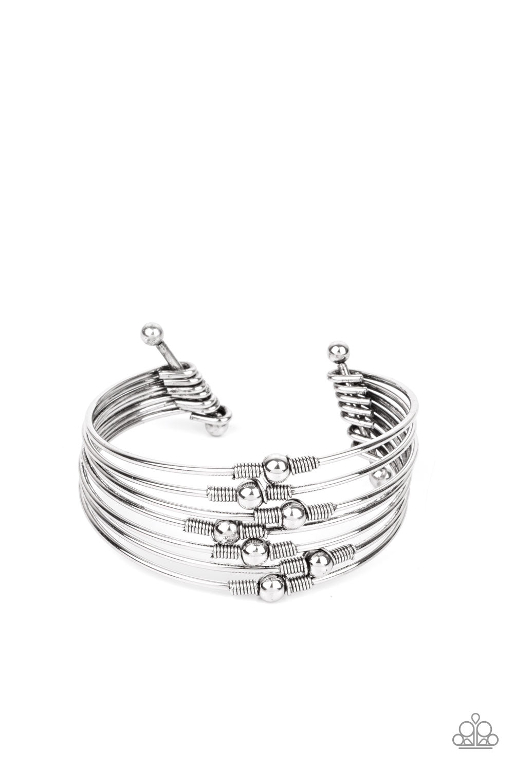 Paparazzi Bracelet - Industrial Intricacies - Silver