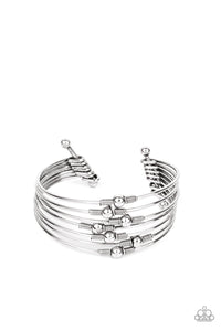 Paparazzi Bracelet - Industrial Intricacies - Silver