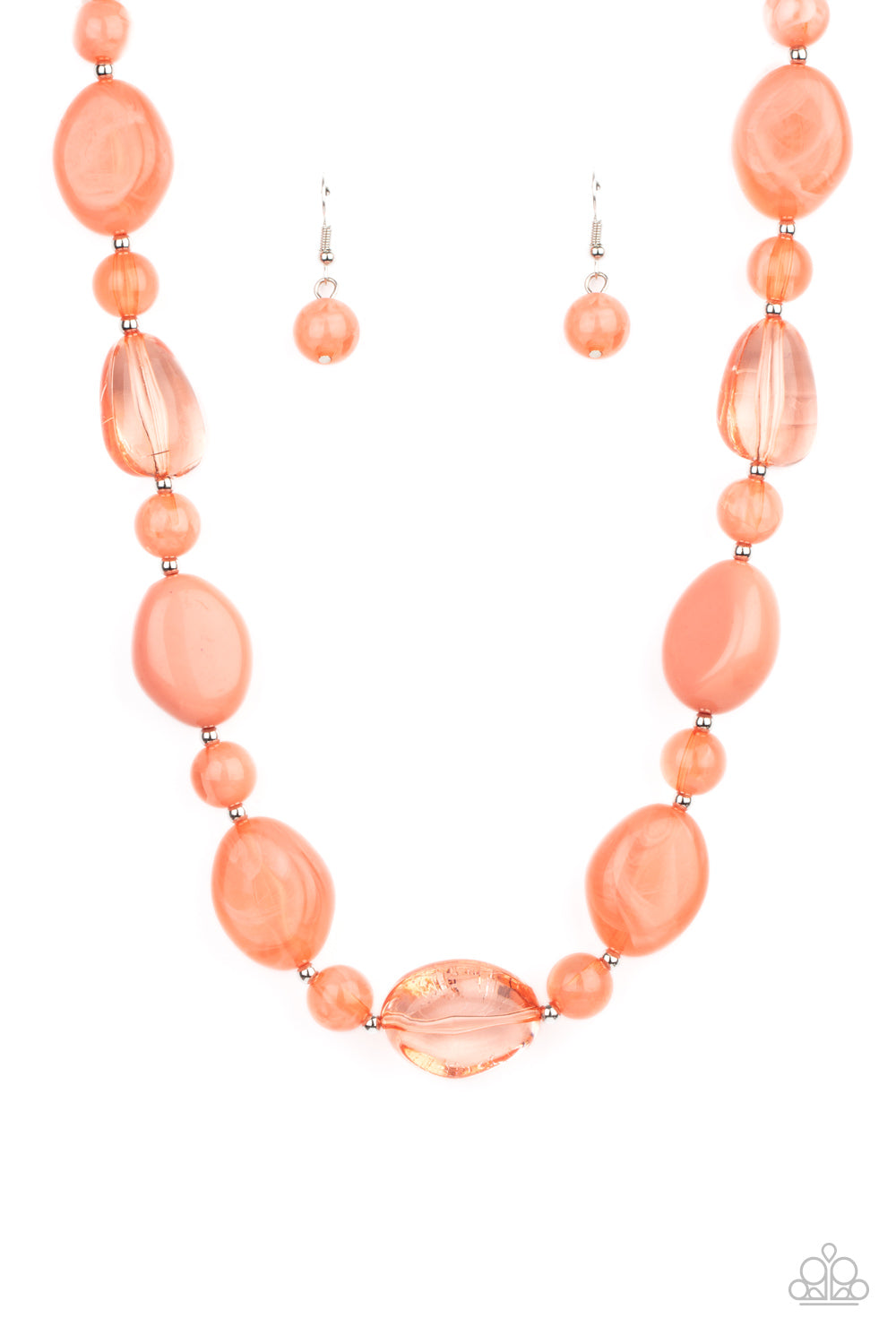 Paparazzi Necklace - Staycation Stunner - Orange