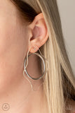 Paparazzi Earrings - Clear The Way! - White