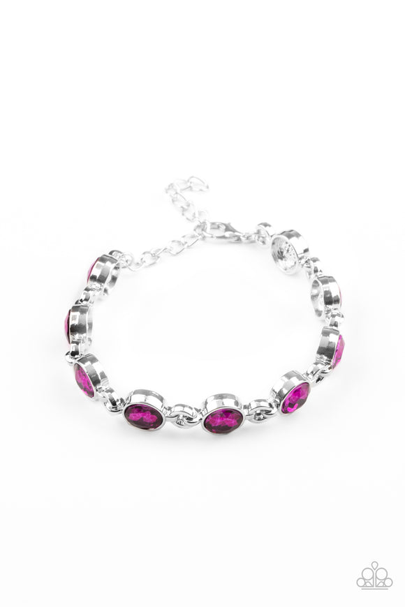 Paparazzi Bracelet - First In Fashion Show - Pink