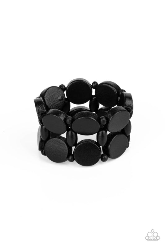 Paparazzi Bracelet - Beach Bravado - Black