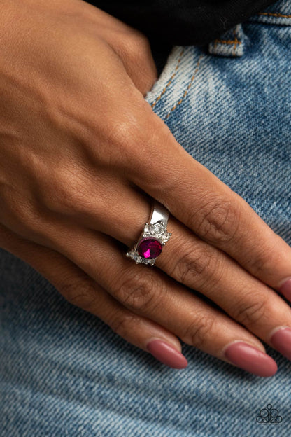 Paparazzi Ring - ROYAL Till The End - Pink