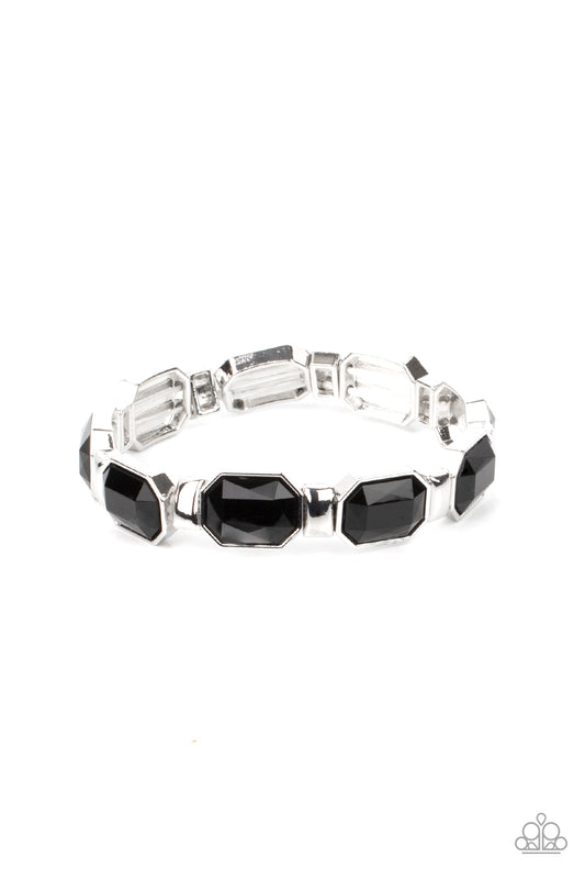 Paparazzi Bracelet - Fashion Fable - BlacK