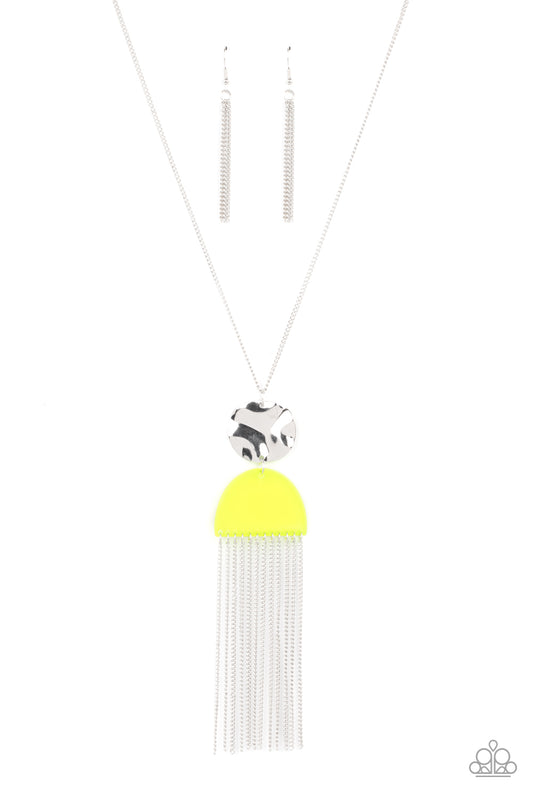 Paparazzi Necklace - Color Me Neon - Yellow