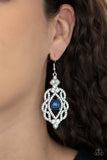 Paparazzi Earrings - Rhinestone Renaissance - Blue