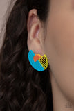 Paparazzi Earrings - Its Just an Expression - Blue