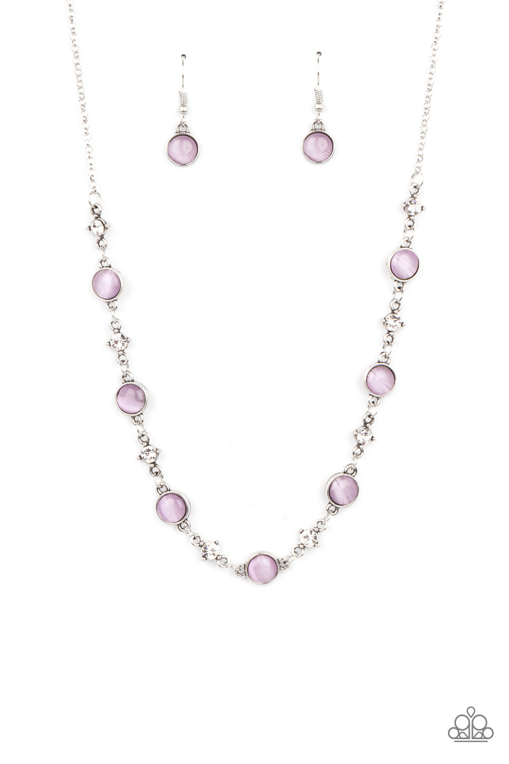 Paparazzi Necklace - Inner Illumination - Purple