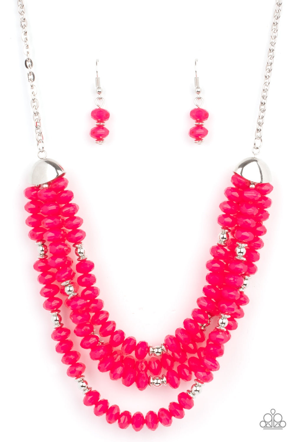 Paparazzi Necklace - Best POSH-ible Taste - Pink